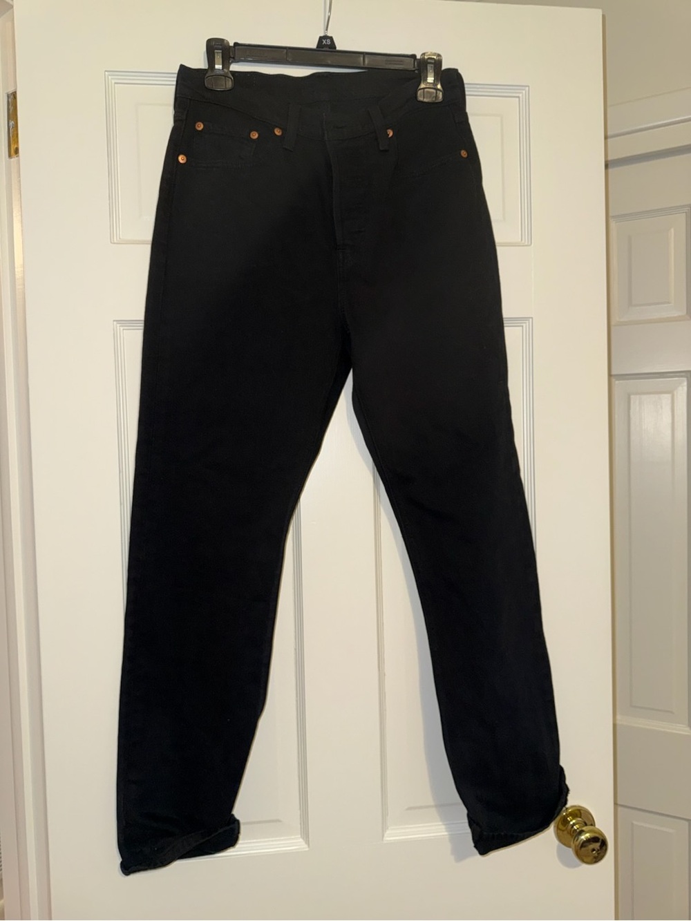 Classic Women’s Black Denim Jeans - Comfortable Everyday Fit